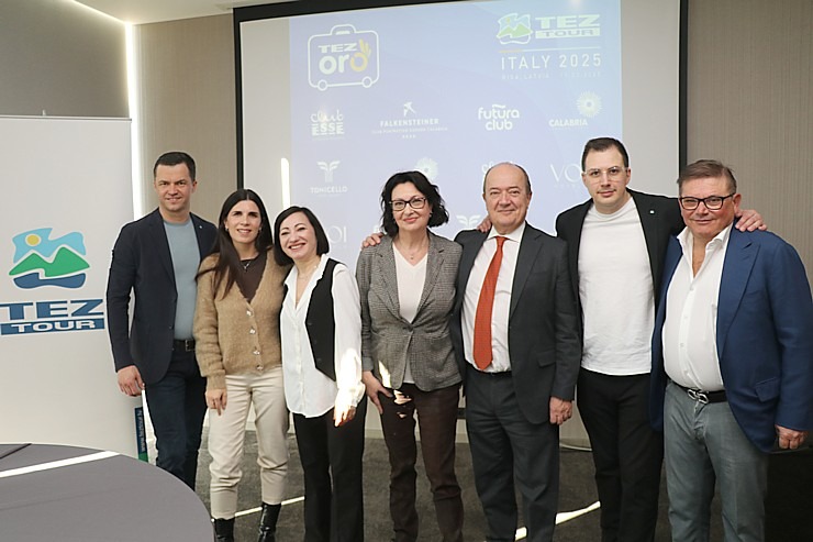 Tūroperators «Tez Tour Latvija» iepazīstina Latvijas tūrisma firmas ar itāļu Kalabrijas piedāvājumu Tūroperators «Tez Tour Latvija» iepazīstina Latvijas tūrisma firmas ar itāļu Kalabrijas piedāvājumu 368886