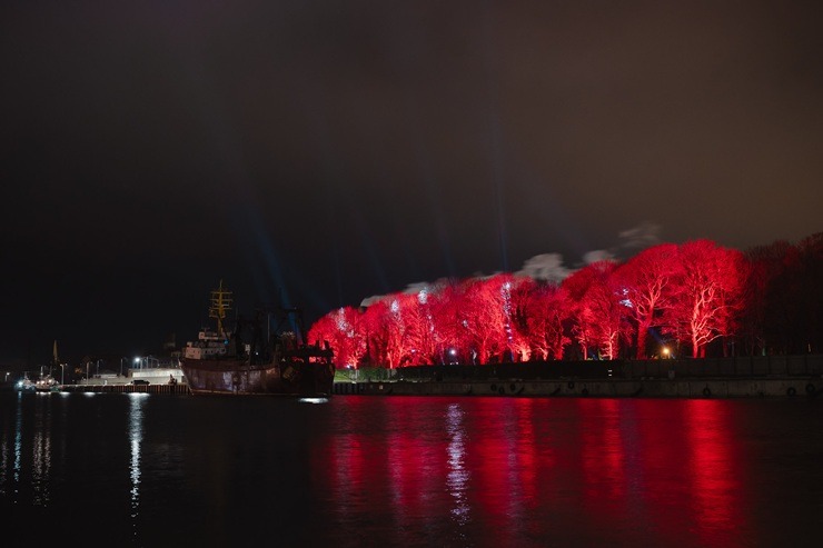 Liepāja 400 gadu jubilejas svinībās iekrāsojas spožās gaismās 369256