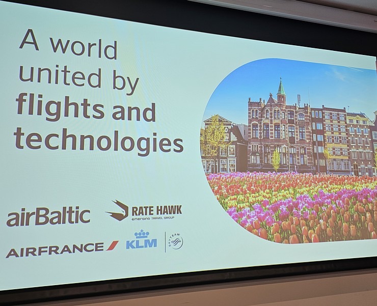 Lidsabiedrība «airBaltic» kopā ar partneriem aicina lidot uz un caur Amsterdamu 369300