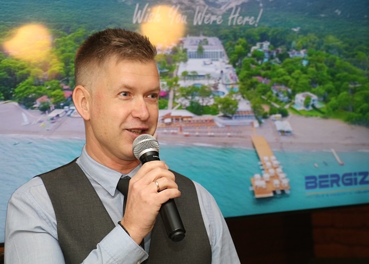 Tūroperators «Coral Travel Latvija» sadarbībā ar Turcijas viesnīcu «Bergiz Hotels & Resort Kemer» rīko Latvijas tūrisma firmām brokastīs Tūroperators «Coral Travel Latvija» sadarbībā ar Turcijas viesnīcu «Bergiz Hotels & Resort Kemer» rīko Latvijas tūrisma firmām brokastīs 369387