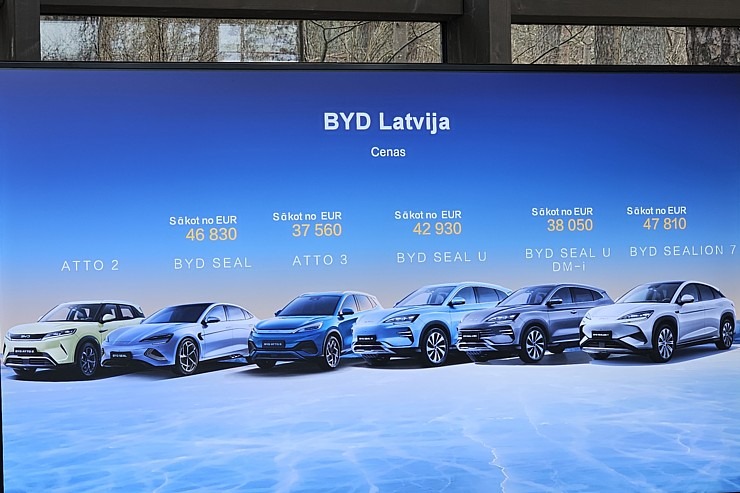 Travelnews.lv klātienē iepazīst pasaulē vadošā elektromobiļu ražotāja BYD (Build Your Dreams) spēkratus Travelnews.lv klātienē iepazīst pasaulē vadošā elektromobiļu ražotāja BYD (Build Your Dreams) spēkratus 369448