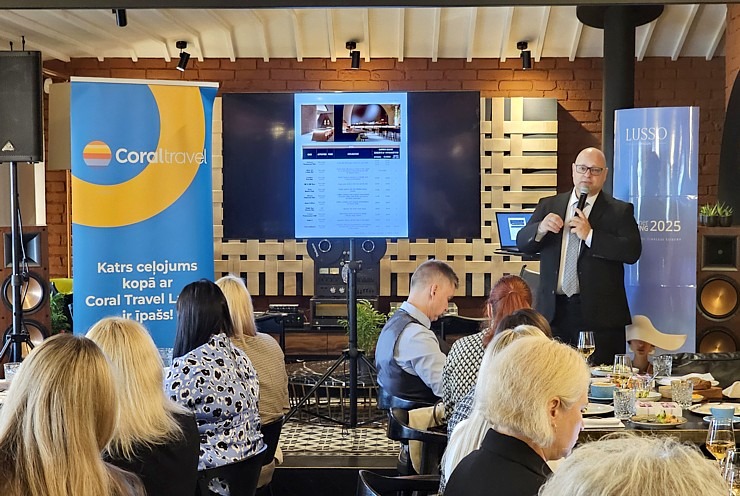 Tūroperators «Coral Travel Latvija» sadarbībā ar Turcijas viesnīcu tīklu «Lusso Hotels» rīko Latvijas tūrisma firmām informatīvas brokastis Tūroperators «Coral Travel Latvija» sadarbībā ar Turcijas viesnīcu tīklu «Lusso Hotels» rīko Latvijas tūrisma firmām informatīvas brokastis 369598