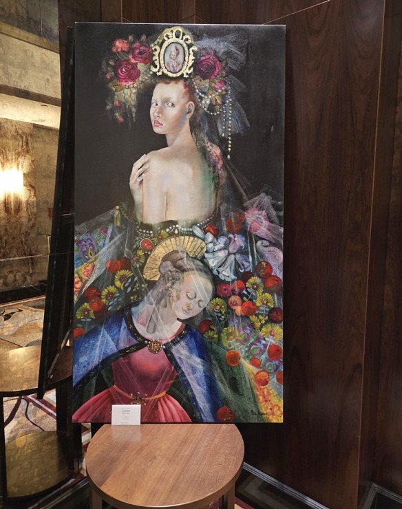 Vecrīgas viesnīcā «Grand Hotel Kempinski Riga« atklāj mākslinieces Ilzes Laizānes izstādi «Amore Art & Fashion» Vecrīgas viesnīcā «Grand Hotel Kempinski Riga« atklāj mākslinieces Ilzes Laizānes izstādi «Amore Art & Fashion» 369638