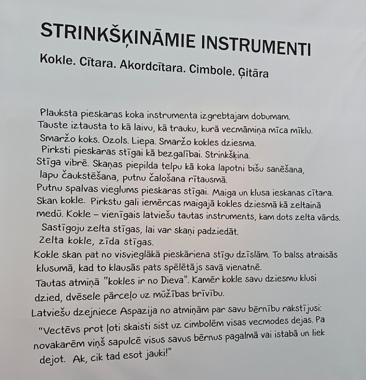 Latgales vēstniecībā «Gors» skatāma seno un inovatīvo mūzikas instrumentu izstāde 370005