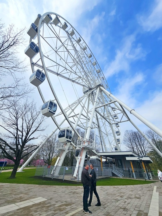 Pārdaugavā irr atklāts 65 metru augstais Rīgas panorāmas rats «Riga Rise» 370199