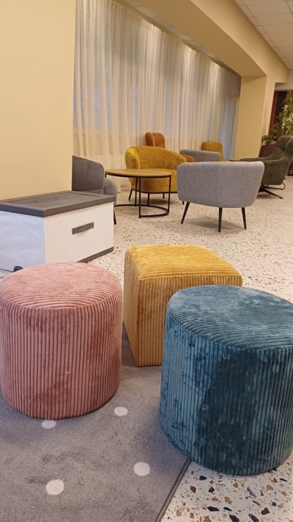 Rehabilitācijas centrā «Jaunķemeri» ir atklāta jauna atpūtas telpa 1.stāvā. Foto: Jaunkemeri.lv 371025