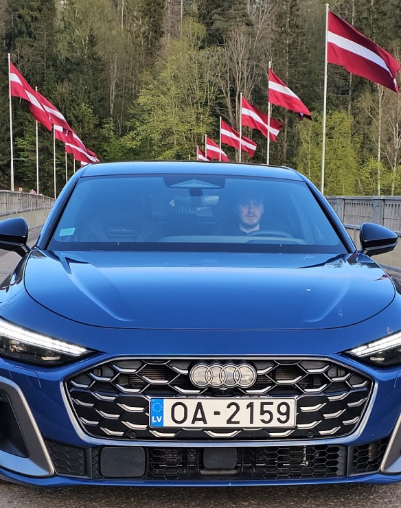  Travelnews.lv ceļo uz Siguldu un Jūrmalu ar jauno un 367 zs jaudīgo «Audi S5 Sedan» 371254