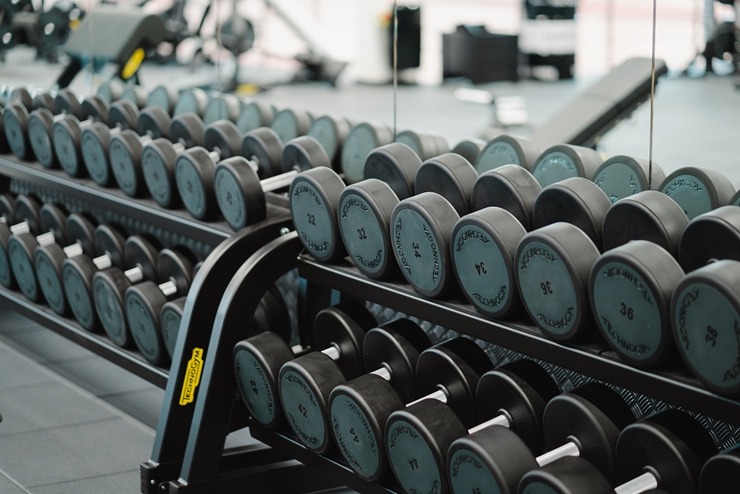 Daži fotomirkļi no jaunā sporta kluba «MyFitness Pļavnieki» biznesa centrā «MARS». Foto: Edijs Elksnis Daži fotomirkļi no jaunā sporta kluba «MyFitness Pļavnieki» biznesa centrā «MARS». Foto: Edijs Elksnis 371403