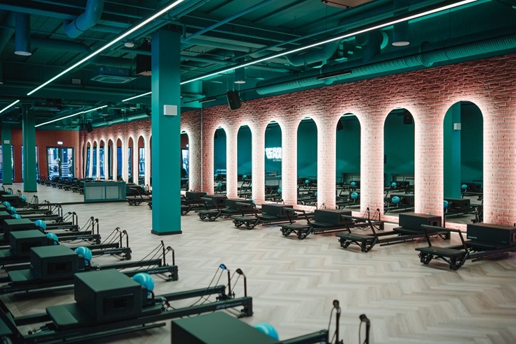 Daži fotomirkļi no jaunā sporta kluba «MyFitness Pļavnieki» biznesa centrā «MARS». Foto: Edijs Elksnis Daži fotomirkļi no jaunā sporta kluba «MyFitness Pļavnieki» biznesa centrā «MARS». Foto: Edijs Elksnis 371405