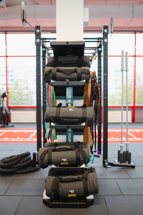 Daži fotomirkļi no jaunā sporta kluba «MyFitness Pļavnieki» biznesa centrā «MARS». Foto: Edijs Elksnis Daži fotomirkļi no jaunā sporta kluba «MyFitness Pļavnieki» biznesa centrā «MARS». Foto: Edijs Elksnis 371419
