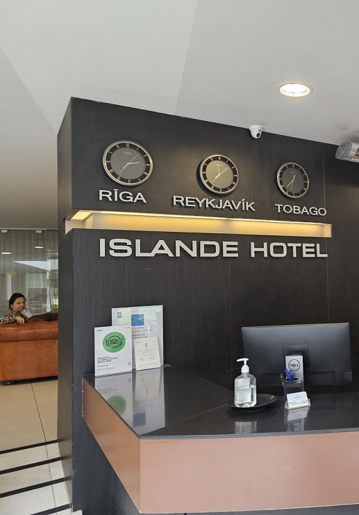 Pārdaugavas viesnīca «Riga Islande Hotel» jumta terase piedāvā burvīgu panorāmas skatu un garšīgu ēdienkarti 371778