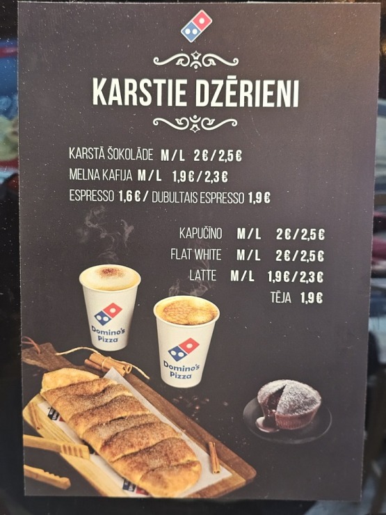 Rīgas «K. K. fon Stricka villas» tuvumā atver jaunu «Dominos Pizza» picēriju 372369