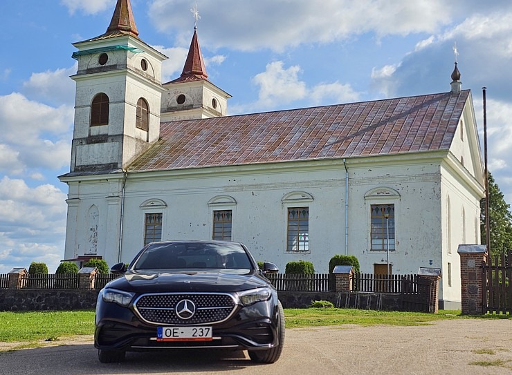 Sadarbībā ar auto nomu «SIXT Latvija» un «Mercedes-Benz E 200 Sedan» apceļojam Latviju 372889