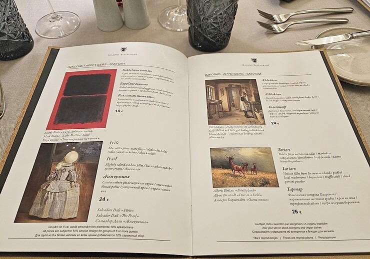 Vecrīgas Michelin saraksta viesnīcas «Grand Palace Hotel» restorāns «Seasons» piedāvā jaunu un izsmalcinātu ēdienkarti Vecrīgas Michelin saraksta viesnīcas «Grand Palace Hotel» restorāns «Seasons» piedāvā jaunu un izsmalcinātu ēdienkarti 373073