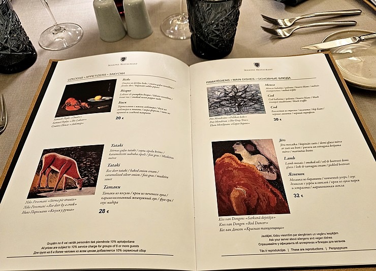 Vecrīgas Michelin saraksta viesnīcas «Grand Palace Hotel» restorāns «Seasons» piedāvā jaunu un izsmalcinātu ēdienkarti Vecrīgas Michelin saraksta viesnīcas «Grand Palace Hotel» restorāns «Seasons» piedāvā jaunu un izsmalcinātu ēdienkarti 373074