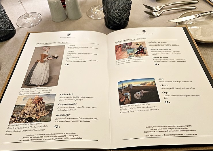 Vecrīgas Michelin saraksta viesnīcas «Grand Palace Hotel» restorāns «Seasons» piedāvā jaunu un izsmalcinātu ēdienkarti Vecrīgas Michelin saraksta viesnīcas «Grand Palace Hotel» restorāns «Seasons» piedāvā jaunu un izsmalcinātu ēdienkarti 373076