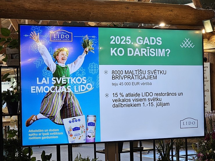 Iepazīstam «LIDO» īpašo sezonālo ēdienkarti, kas radīta par godu XIII Latvijas Skolu jaunatnes dziesmu un deju svētkiem 373205