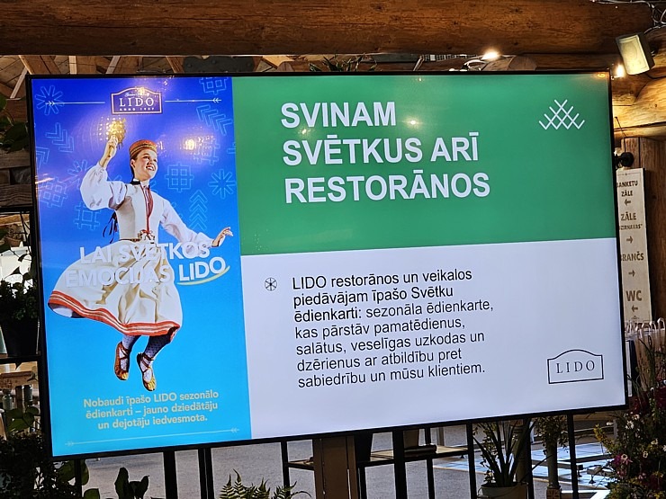 Iepazīstam «LIDO» īpašo sezonālo ēdienkarti, kas radīta par godu XIII Latvijas Skolu jaunatnes dziesmu un deju svētkiem 373207