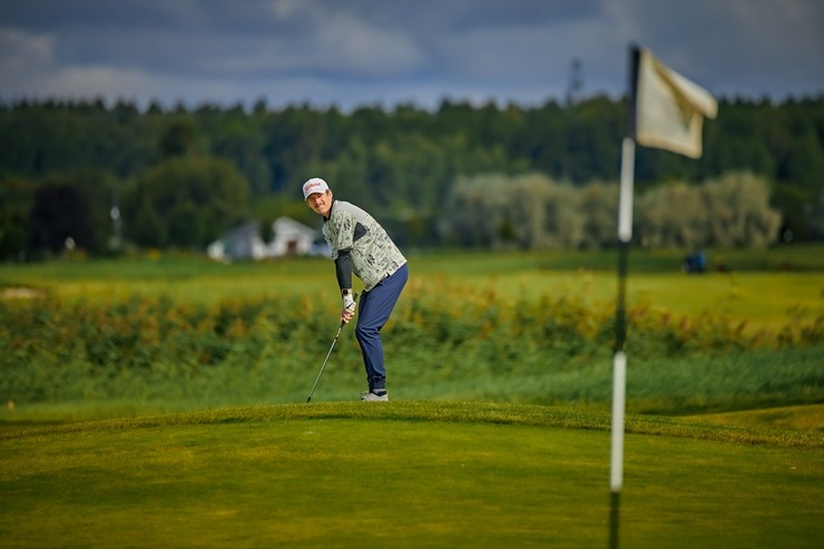 «Jurmala Golf Club & Hotel» ar Turcijas viesnīcu tīklu «Maxx Royal Resorts» rīko golfa turnīru Piņķos. Foto: Igors Timofejevs 375995