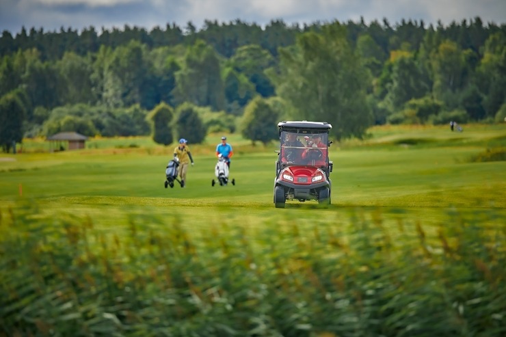 «Jurmala Golf Club & Hotel» ar Turcijas viesnīcu tīklu «Maxx Royal Resorts» rīko golfa turnīru Piņķos. Foto: Igors Timofejevs 375996