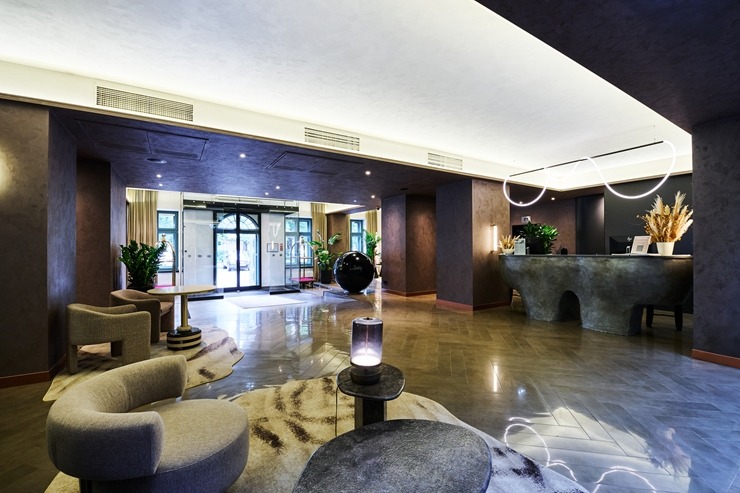 Skati Vecrīgas viesnīcas «Pullman Riga Old Town Hotel» telpas un jauno dizainu pēc renovācijas 377978