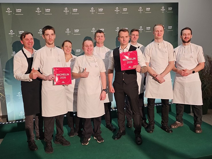 «Michelin» 2026. gada ceļvedī iekļauti 34 Latvijas restorāni 380399