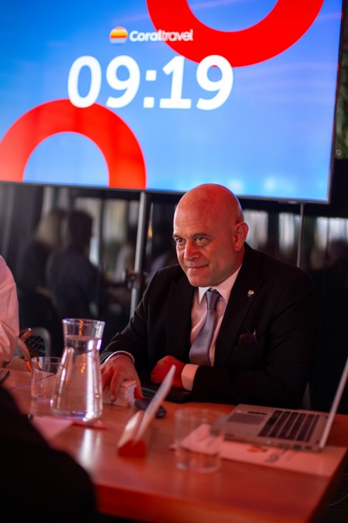 Latvijas ceļojumu aģenti satiekas «Coral Travel Latvia» rīkotā pasākumā ««Turcija Roadshow 2026». Foto: Ksenija Smurjakova 380413