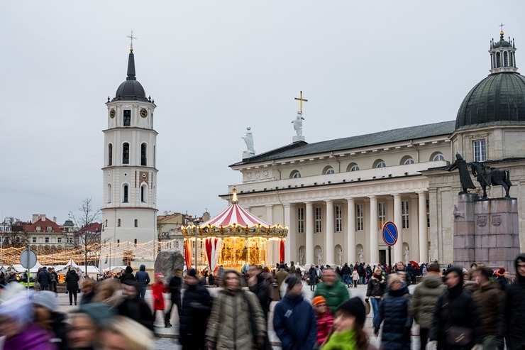 Viļņa Ziemassvētkus svin pirms Ziemassvētkiem 383107