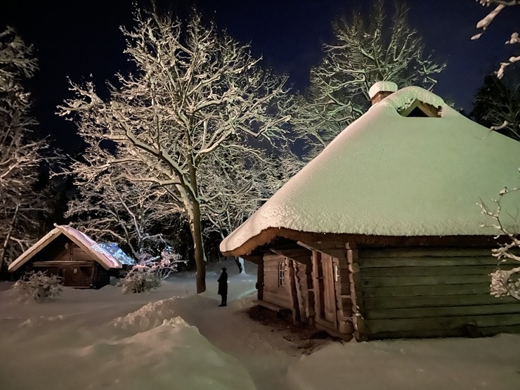 Brīvdabas muzejā no 19. decembra būs Ziemassvētku gaismu taka. Foto: lebm.gov.lv 383200