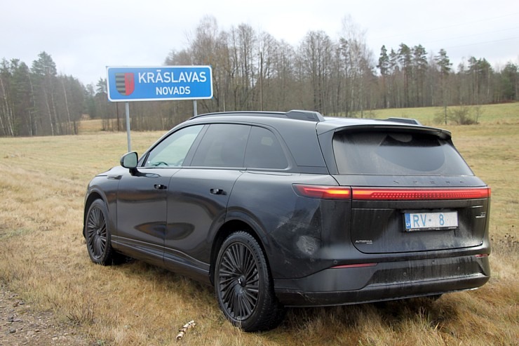Sadarbībā ar «Autobrava» esam Latgales ceļos ar jaudīgo «Xpeng G9» 383738