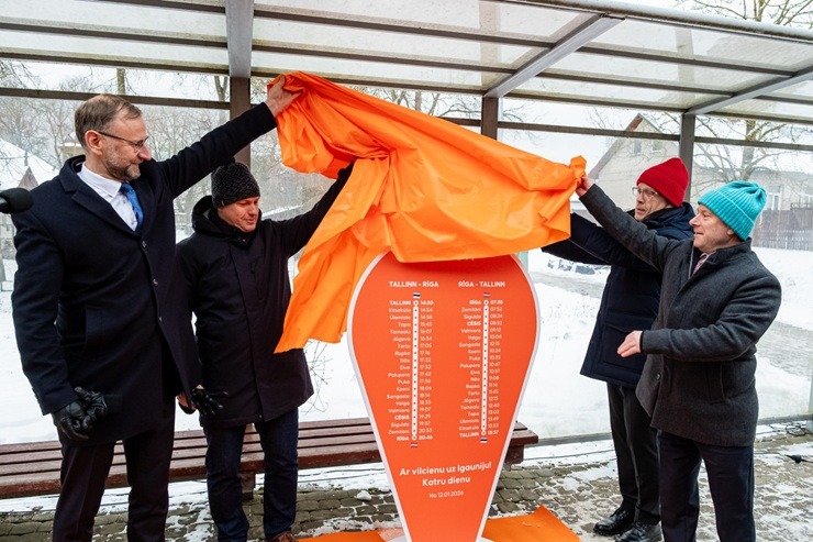 Tas ir noticis! Atklāts vilciena maršruts no Tartu uz Rīgu 383861