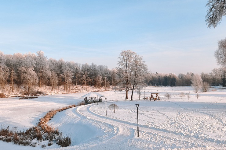 Auksti, bet skaisti - ziemas valdzinājums Valmieras novadā 384862