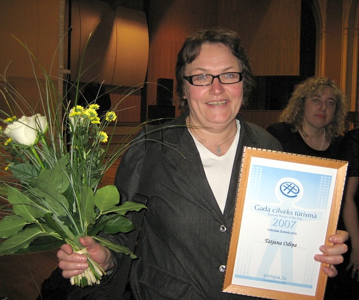«GADA CILVĒKS TŪRISMĀ 2007» apbalvošanas ceremonija «Latvijas tūrisma forums 2007» 385117