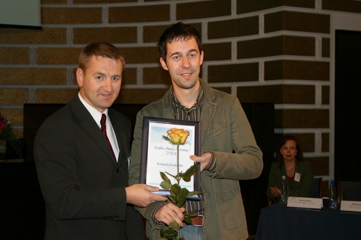 Tiek sveikti «GADA CILVĒKS TŪRISMĀ 2006» laureāti 385165