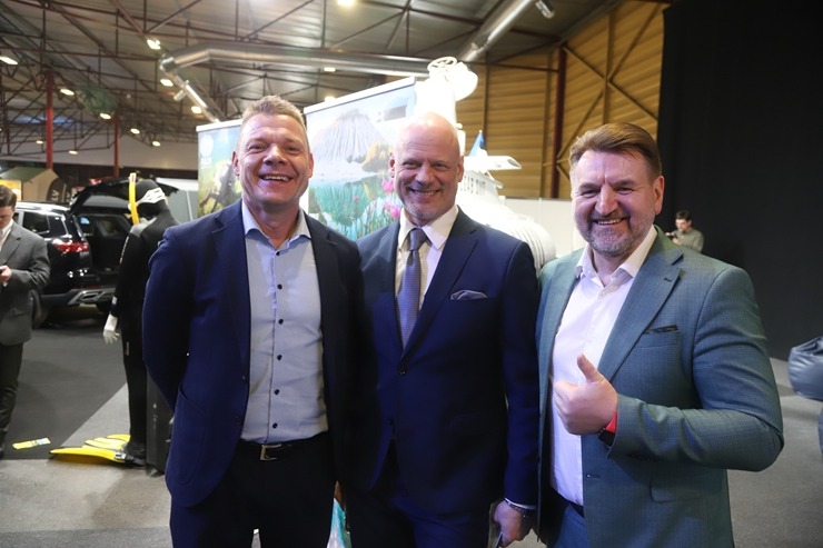 Tūrisma izstādē «Balttour 2026» tiek pasniegtas «GADA CILVĒKS TŪRISMĀ 2025» balvas. Foto: Rojs Maizītis 386103