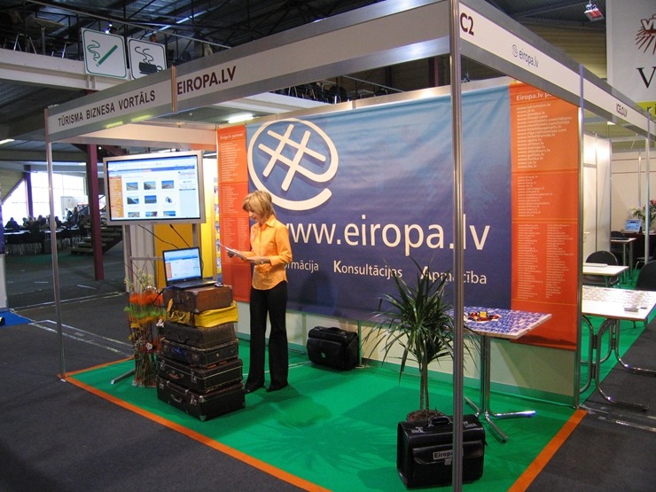 Vēsture: Travelnews.lv ar veco nosaukumu Eiropa.lv piedalās tūrisma izstādē «Balttour 2006» 386108