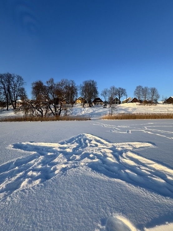Kā dzīvo latgalieši Dagdā, kur šobrīd dziļākais sniegs Latvijā? - Krāslavas novads. Foto: Sintija Maļkeviča 386684