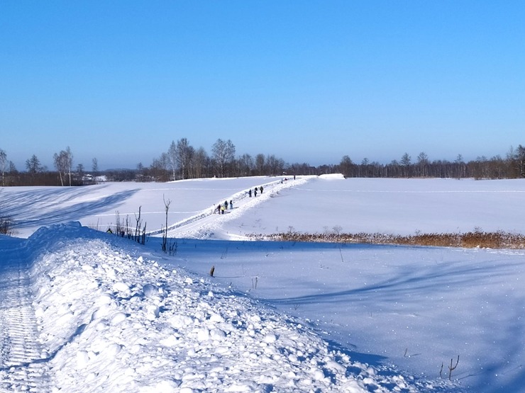 Kā dzīvo latgalieši Dagdā, kur šobrīd dziļākais sniegs Latvijā? - Krāslavas novads. Foto: Sintija Maļkeviča 386685