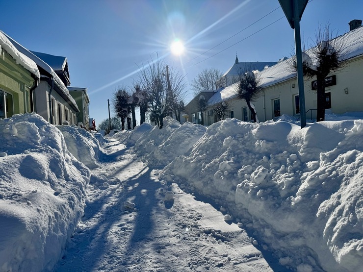 Kā dzīvo latgalieši Dagdā, kur šobrīd dziļākais sniegs Latvijā? - Krāslavas novads. Foto: Sintija Maļkeviča 386661