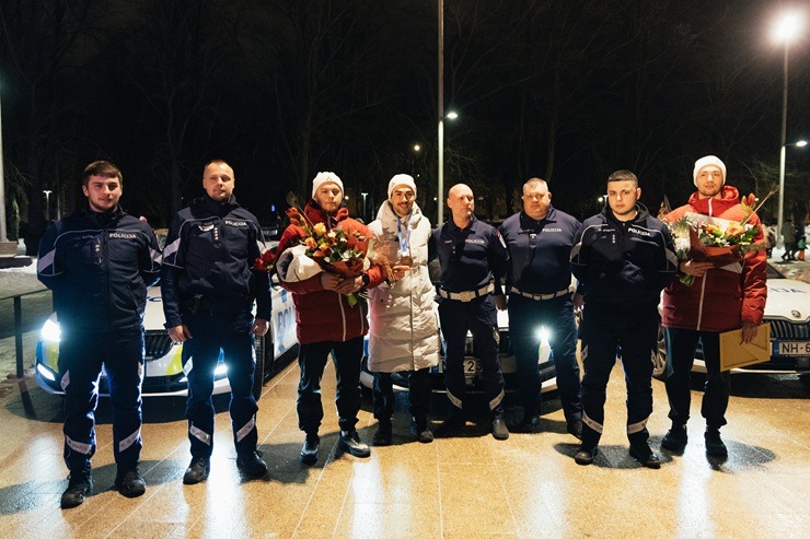 Ventspils ar lepnumu sagaida savus olimpiešus 387036
