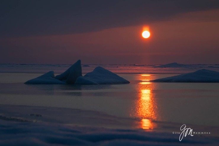 Brīnumskaistais februāris Saulkrastos fotogrāfes Gitas Memmēnas acīm 387394
