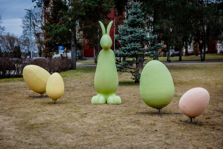 Tik krāšņs Ogres novads Lieldienu gaidās 388910