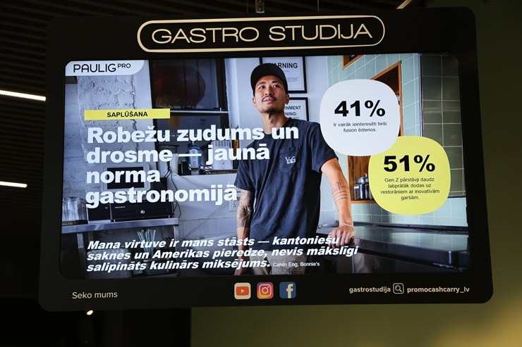 Garšu profesionāļi no «Paulig PRO» organizē «Taste the Future» meistarklasi Rīgā 389973