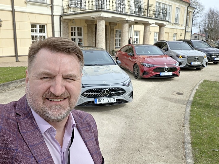 Mercedes-Benz prezentē uz Latvijas ceļiem jaunās paaudzes GLC, GLB un CLA 390365