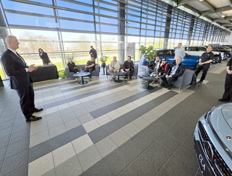 Mercedes-Benz prezentē uz Latvijas ceļiem jaunās paaudzes GLC, GLB un CLA 390375