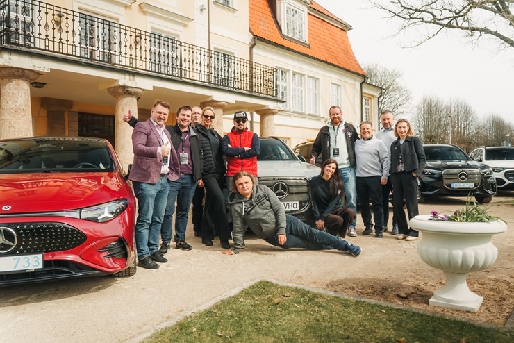 Jaunās paaudzes Mercedes-Benz GLC, GLB un CLA debitē uz Latvijas ceļiem. Foto: veho.lv 390407