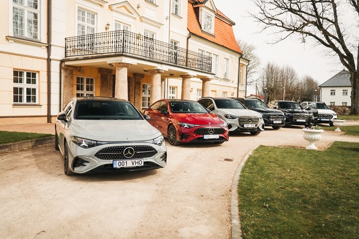 Jaunās paaudzes Mercedes-Benz GLC, GLB un CLA debitē uz Latvijas ceļiem. Foto: veho.lv 390414