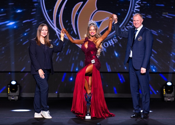 Rīgā norisinās ikgadējais IFBB Starptautiskais sporta pasākums fitnesa sporta veidos «Rīgas Pērle». Foto: Christina Vedernikova 390913