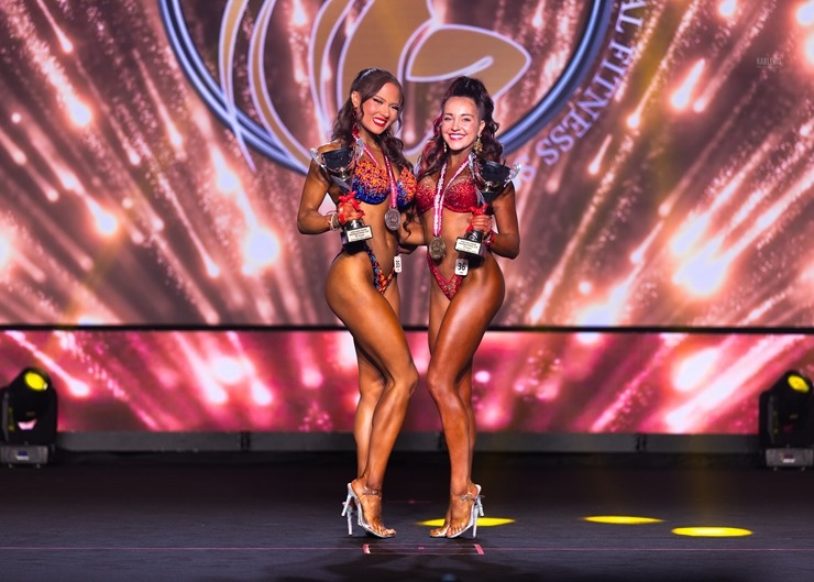 Rīgā norisinās ikgadējais IFBB Starptautiskais sporta pasākums fitnesa sporta veidos «Rīgas Pērle». Foto: Christina Vedernikova 390890