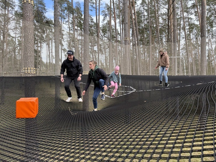 Dobeles novads: «Tērvetes tīklu parks» un «Tarzāns» atsāk darbu 391367